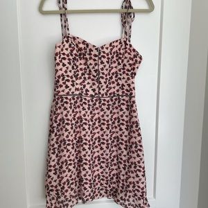 Fletch, mini dress, pink, size medium